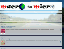 Tablet Screenshot of macrotomicro.blogspot.com
