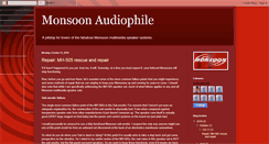 Desktop Screenshot of monsoonaudio.blogspot.com