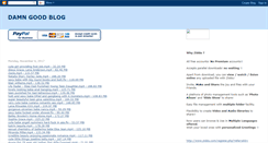 Desktop Screenshot of damngoodblogs.blogspot.com