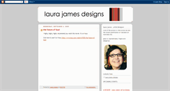 Desktop Screenshot of laurajamesdesigns.blogspot.com