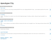 Tablet Screenshot of apocalypsecity.blogspot.com