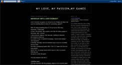 Desktop Screenshot of myultimatepassiongames.blogspot.com