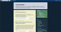 Desktop Screenshot of analogdiablog.blogspot.com
