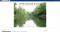 Desktop Screenshot of fromdeeperwater.blogspot.com