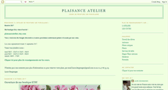 Desktop Screenshot of plaisanceatelier.blogspot.com