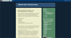 Desktop Screenshot of mitchelltsaitn.blogspot.com
