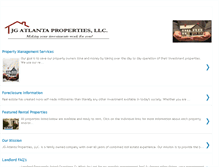 Tablet Screenshot of jgatlantaproperties.blogspot.com