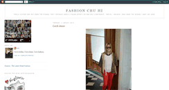 Desktop Screenshot of fashionchuhi.blogspot.com
