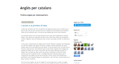 Desktop Screenshot of anglespercatalans.blogspot.com