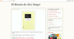 Desktop Screenshot of elrinconalvysinger.blogspot.com
