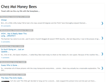 Tablet Screenshot of chezmoibees.blogspot.com