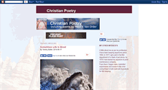 Desktop Screenshot of christian-poetry-crs.blogspot.com