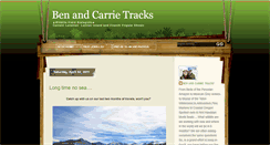 Desktop Screenshot of benandcarrietracks.blogspot.com