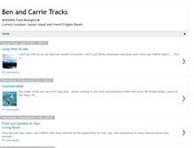 Tablet Screenshot of benandcarrietracks.blogspot.com