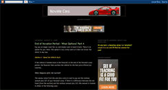Desktop Screenshot of novatecars.blogspot.com