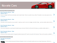 Tablet Screenshot of novatecars.blogspot.com