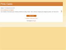 Tablet Screenshot of pintocaido.blogspot.com