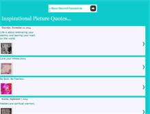 Tablet Screenshot of inspirationalpicturequotes.blogspot.com