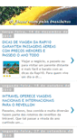 Mobile Screenshot of nossaviagempelobrasil.blogspot.com