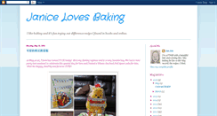 Desktop Screenshot of janicelovebaking.blogspot.com