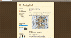 Desktop Screenshot of newmeetingminds.blogspot.com