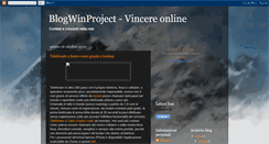 Desktop Screenshot of blogwinproject.blogspot.com