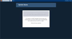 Desktop Screenshot of garminstore.blogspot.com