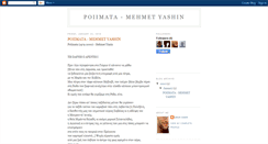 Desktop Screenshot of poiimatamehmetyashin.blogspot.com