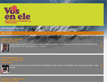 Tablet Screenshot of espanol-vosenele.blogspot.com