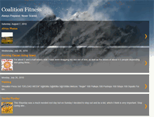 Tablet Screenshot of coalition-fitness.blogspot.com