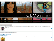 Tablet Screenshot of gemstalent.blogspot.com