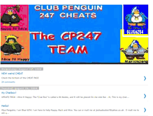 Tablet Screenshot of clubpenguin247cheats.blogspot.com