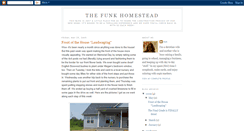 Desktop Screenshot of funkhomestead.blogspot.com