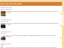 Tablet Screenshot of overthehillgils.blogspot.com
