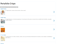 Tablet Screenshot of portafoliocrispozo.blogspot.com