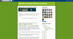 Desktop Screenshot of encontros-desencontros-aac.blogspot.com