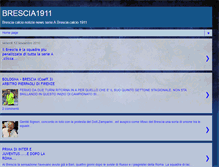 Tablet Screenshot of bresciacalcio1911.blogspot.com