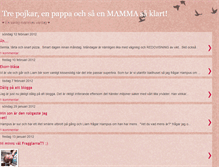 Tablet Screenshot of mamma-till-2.blogspot.com