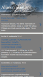 Mobile Screenshot of alueen-asialla.blogspot.com