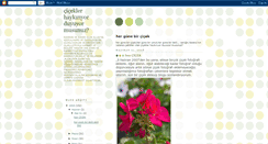 Desktop Screenshot of ciceklibahcem.blogspot.com