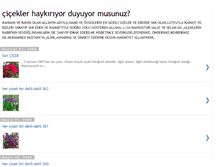 Tablet Screenshot of ciceklibahcem.blogspot.com