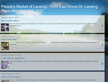 Tablet Screenshot of peoplesmarketoflansing.blogspot.com