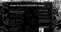 Desktop Screenshot of grupodejovensministerioagape.blogspot.com