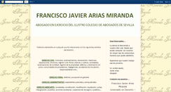 Desktop Screenshot of javierarias-abogado.blogspot.com