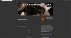 Desktop Screenshot of manilaphotojournalism.blogspot.com