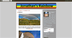 Desktop Screenshot of jonathans-rainbow.blogspot.com