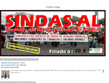 Tablet Screenshot of blogdosindas-al.blogspot.com