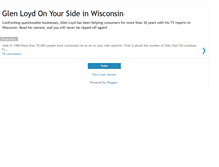 Tablet Screenshot of glenloyd.blogspot.com