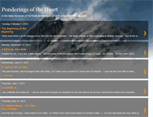 Tablet Screenshot of heart-ponderings.blogspot.com