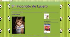 Desktop Screenshot of elriconcitodelucero.blogspot.com